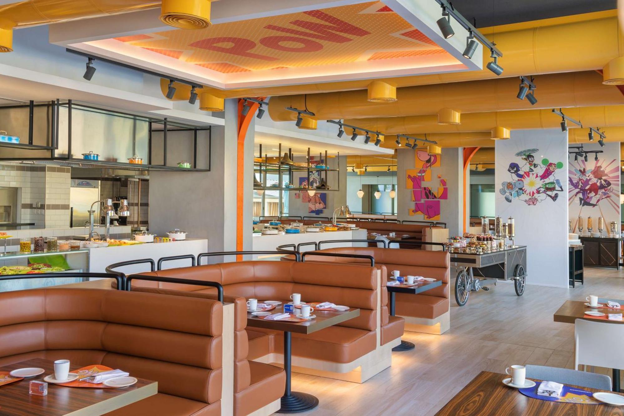 מלון The Wb Abu Dhabi, Curio Collection By Hilton מראה חיצוני תמונה The interior of the restaurant